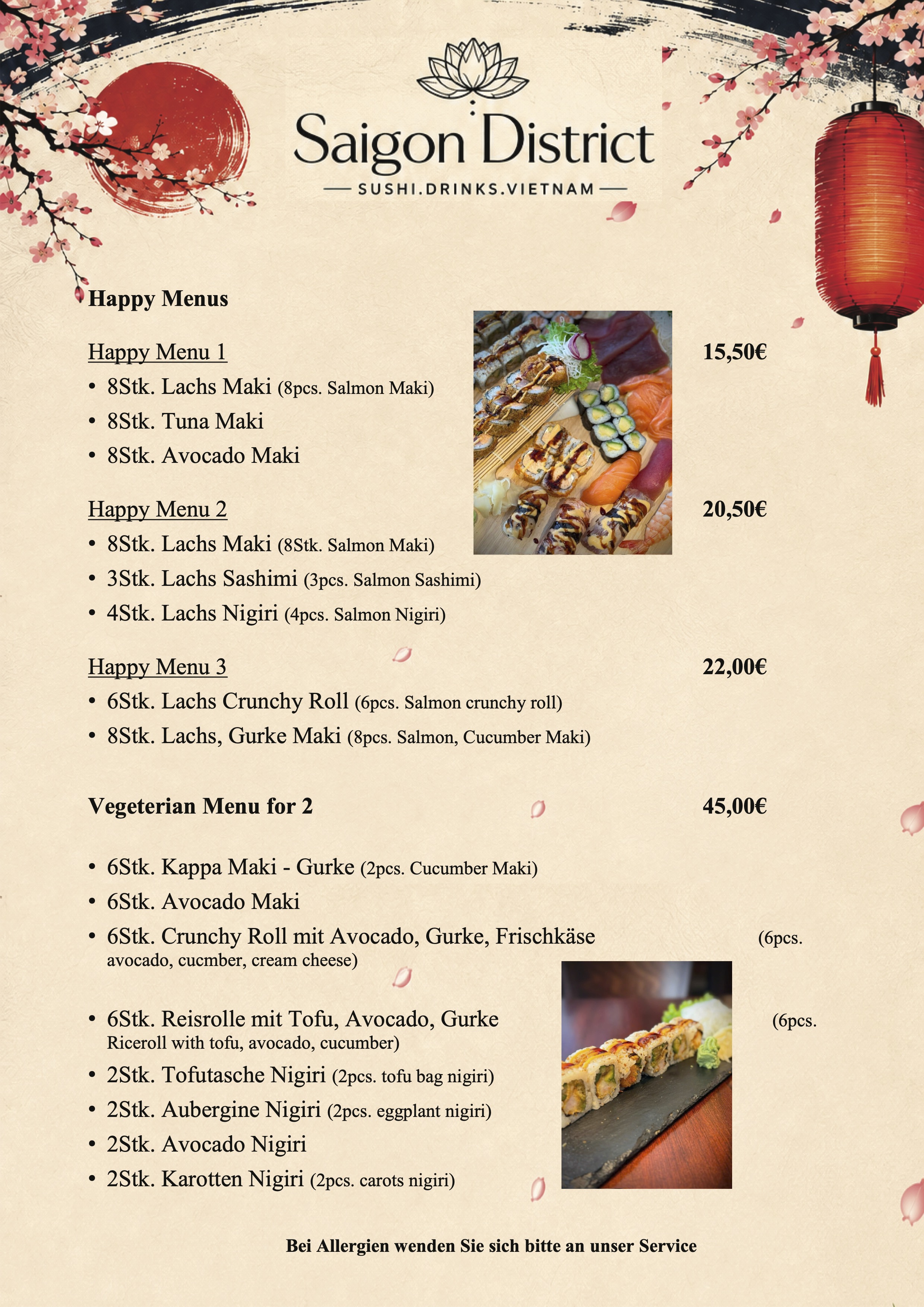 Menu 12