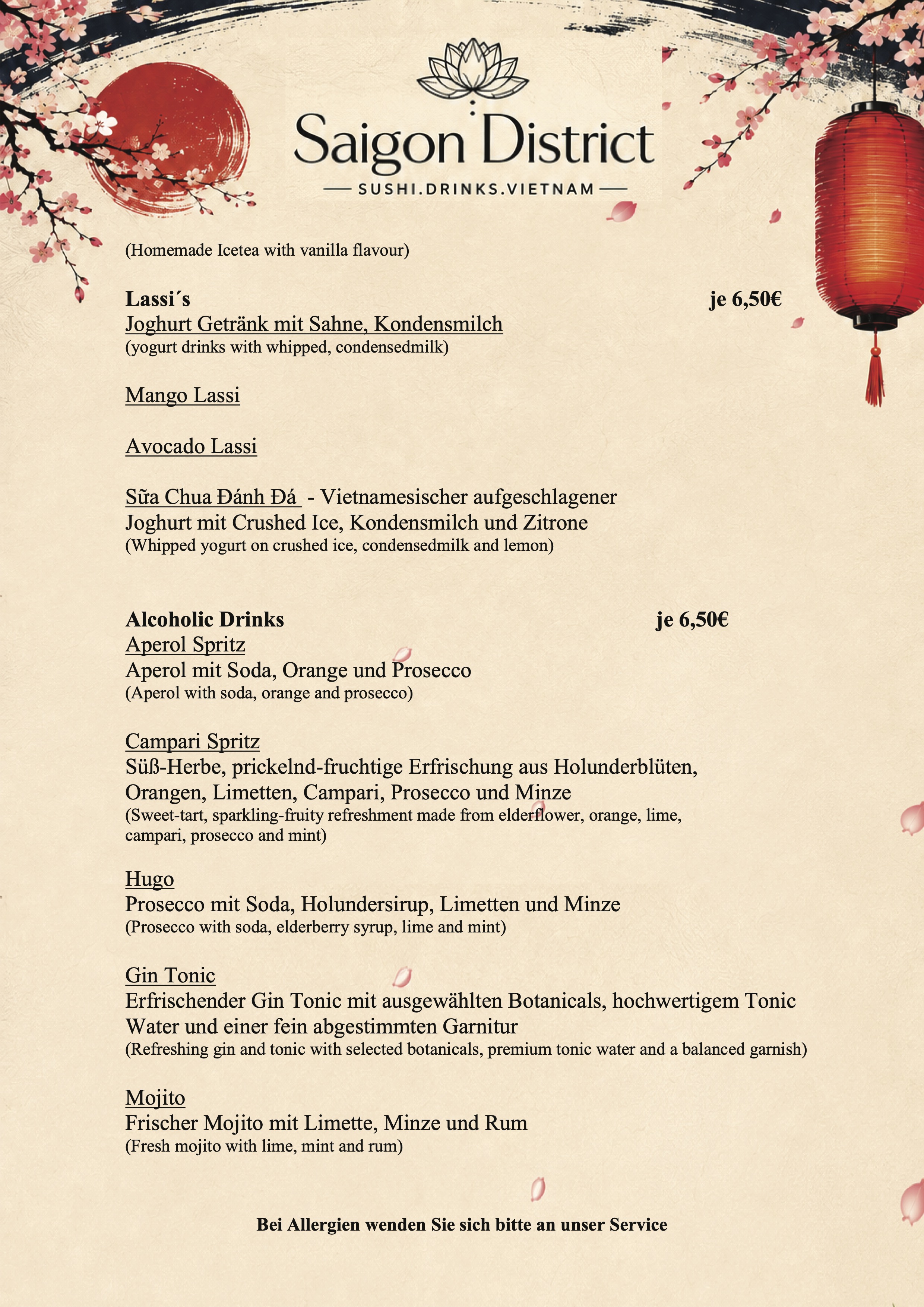 Menu 25