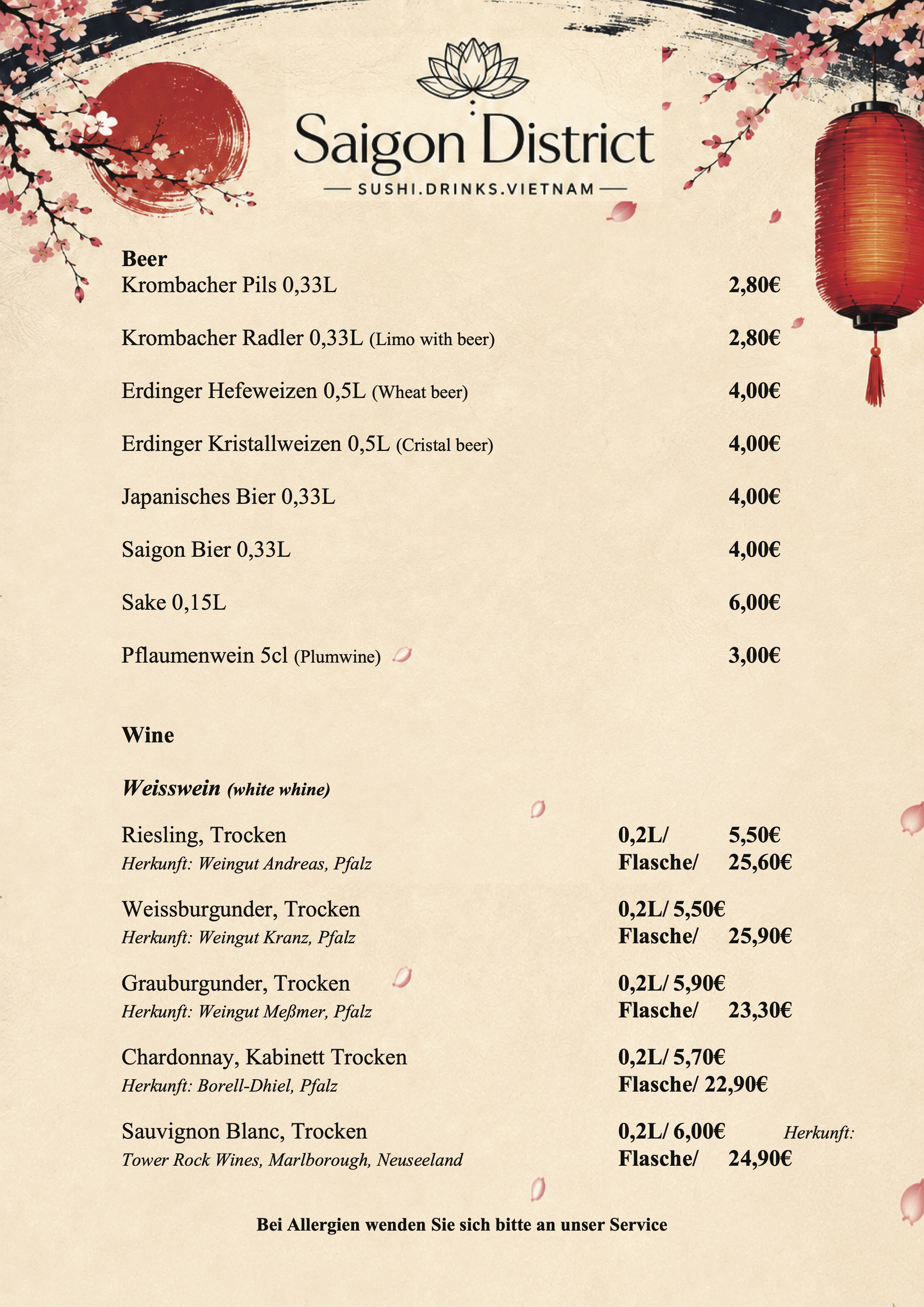 Menu 26